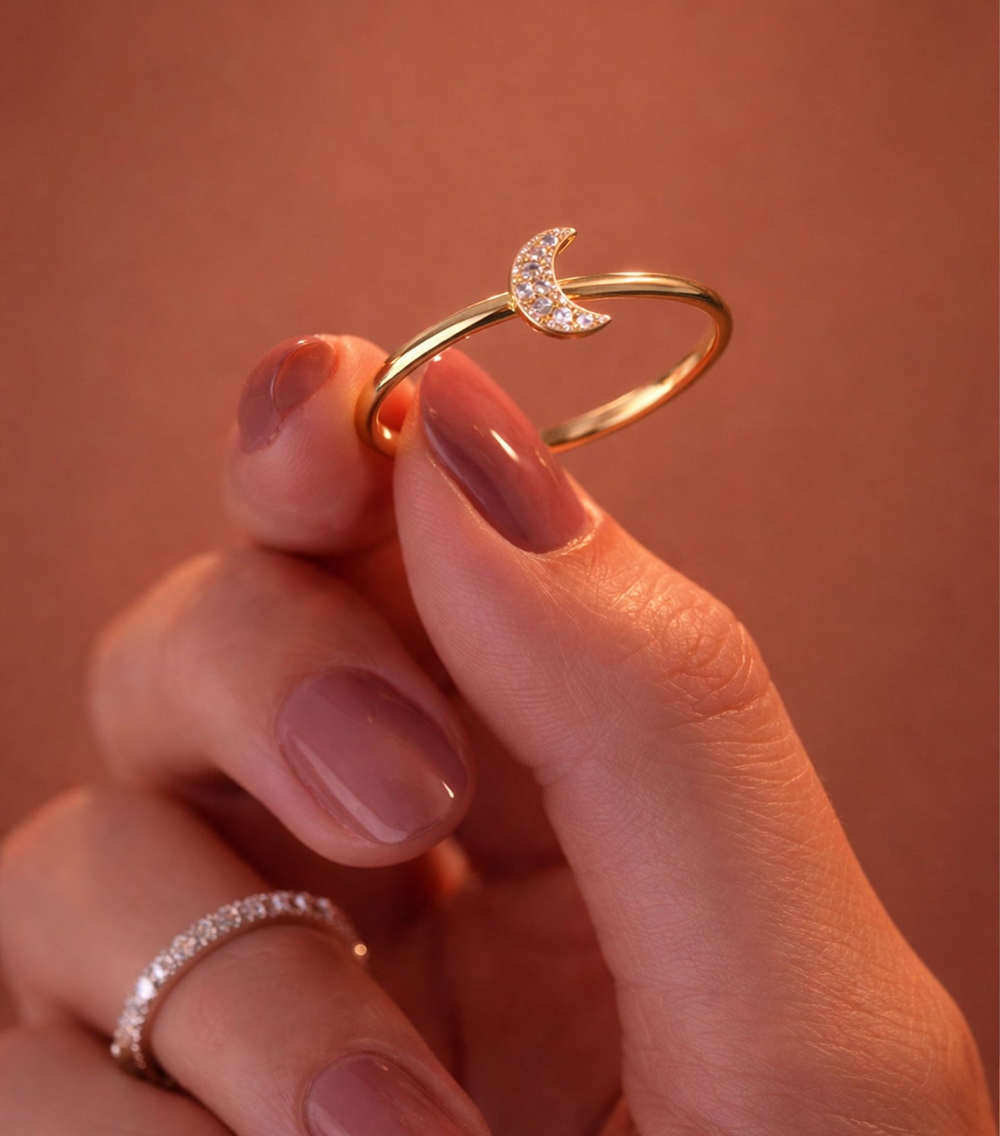 Whale Tail Ring For Women-Fashion Jewelry